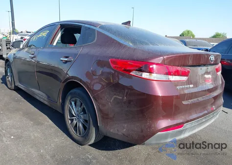 2016 Kia Optima Lx from USA, damaged, VIN 5XXGT4L35GG047486